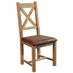 Chaise en chêne massif LODGE