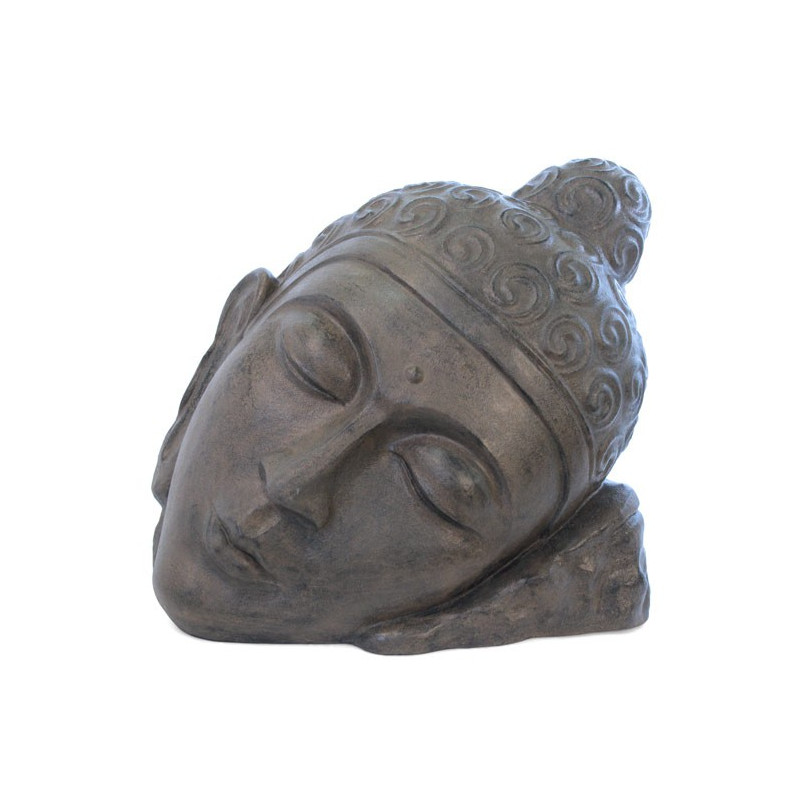 Statue tête de Bouddha Relax