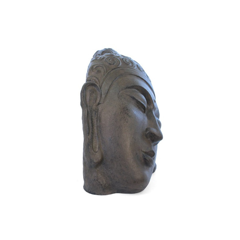 Statue tête de Bouddha Relax