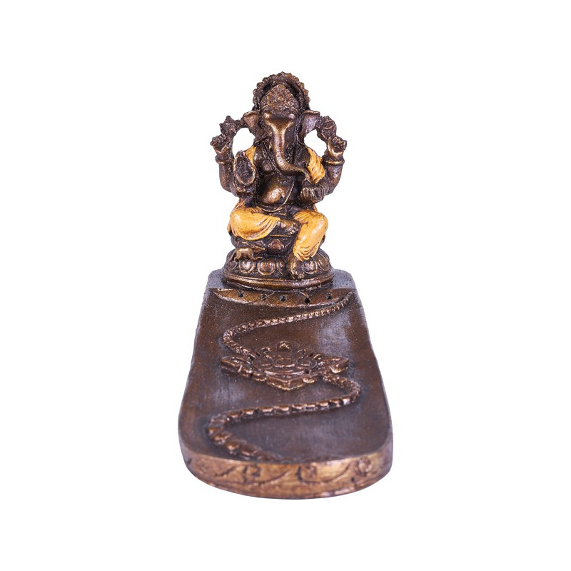 Porte encens Ganesh orange