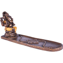 Porte encens Ganesh orange