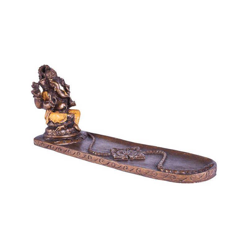 Porte encens Ganesh orange