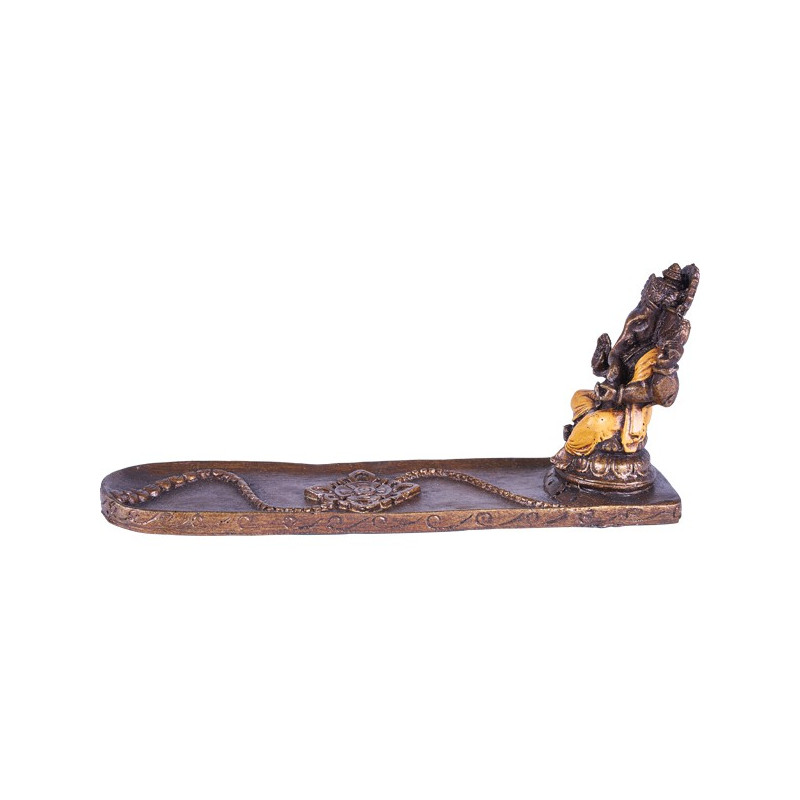 Porte encens Ganesh orange