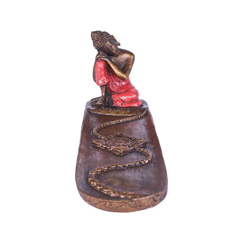 Porte encens Bouddha relax rouge