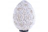 Lampe ovale Roses en coquillage