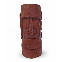 Tiki Moai en cocotier H 50 cm