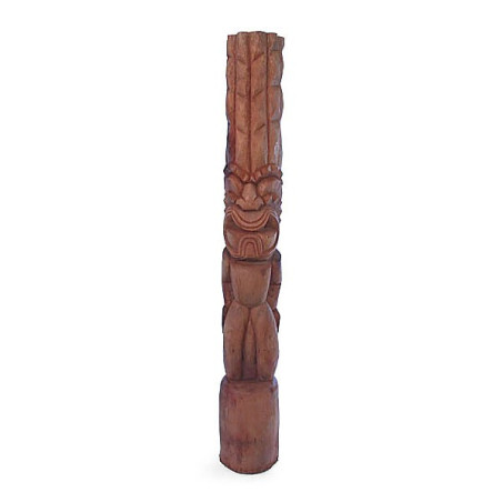 Tiki Long Hair en bois cocotier 150 cm