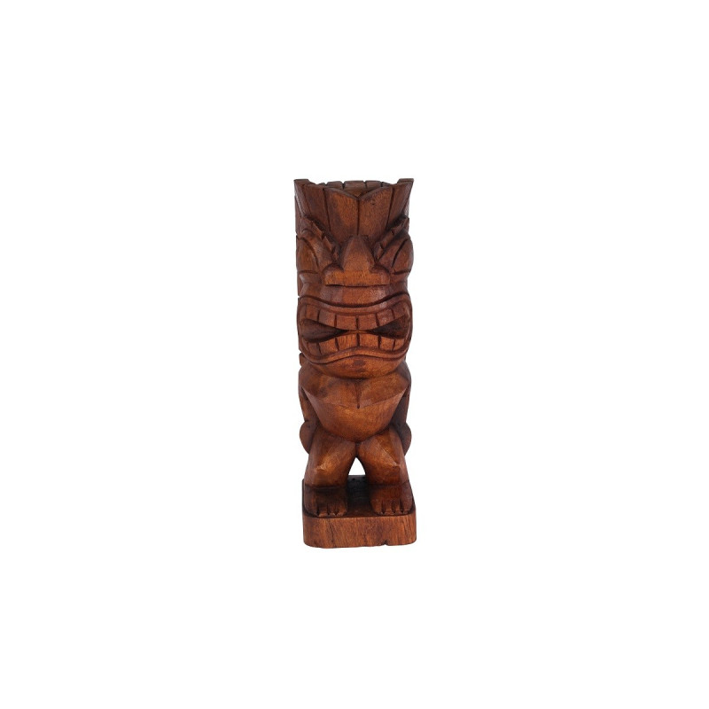 Tiki polynésien MAMALA en bois 30 cm