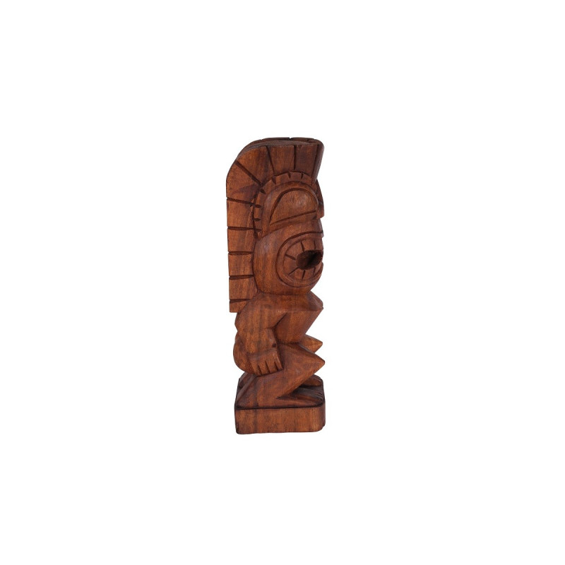 Tiki polynésien MAMALA en bois 30 cm