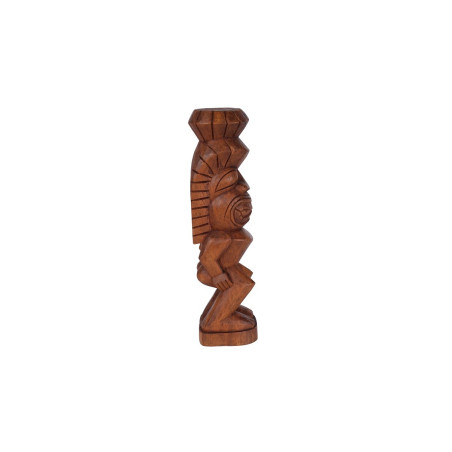 Tiki polynésien LAKA en bois 30 cm