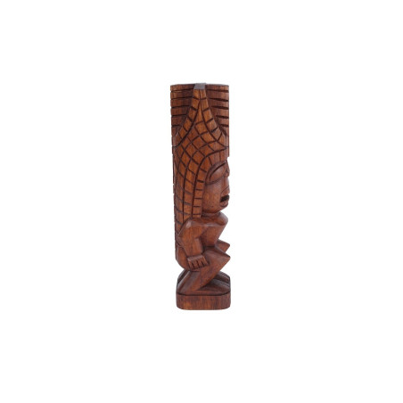 Tiki polynésien MAMAKA en bois 30 cm