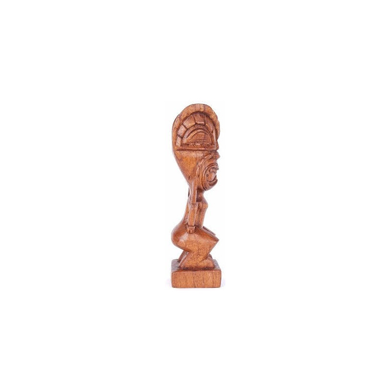 Tiki polynésien Kiano en bois 20 cm