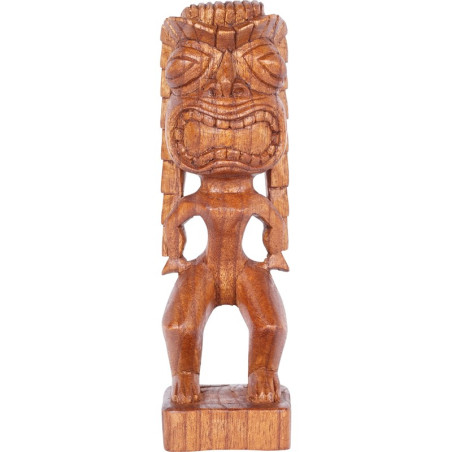 Tiki polynésien Vane en bois 20 cm