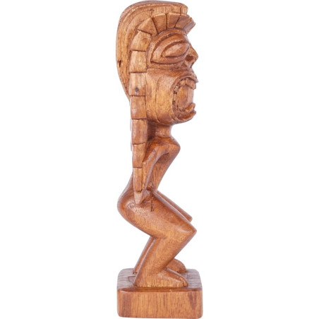 Tiki polynésien Vane en bois 20 cm