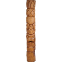 Tiki polynésien Kiana en bois 150 cm