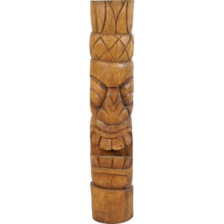 Tiki polynésien kiana en bois 100 cm