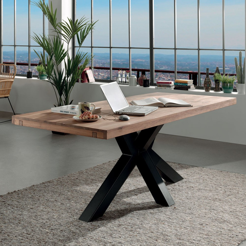 Allonge de table Smokey 50 cm en Chêne - CASITA