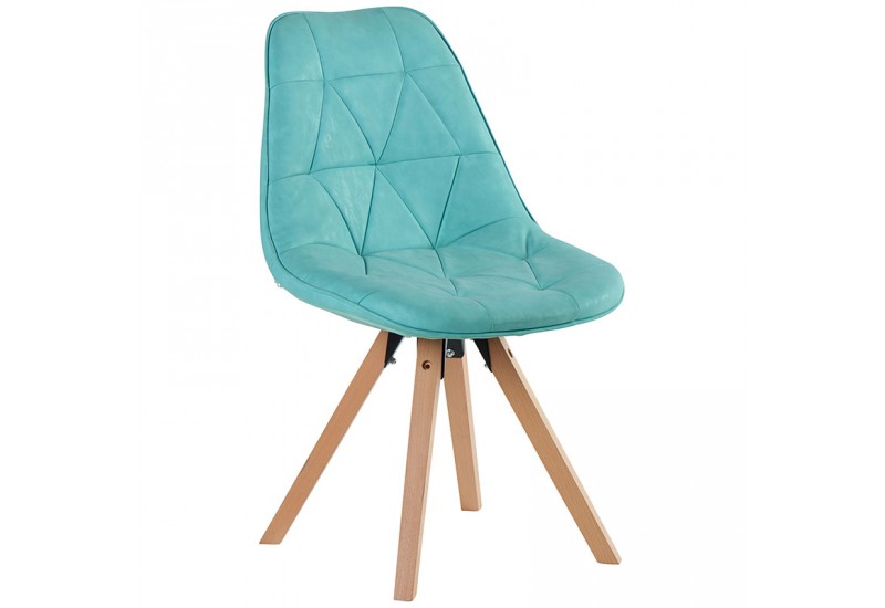 Chaise Scandinave Yate en Turquoise de Casita | Koh Deco