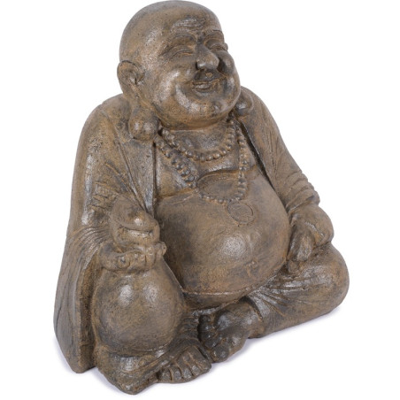 Statue jardin Bouddha rieur 60 cm