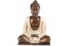 Statue Bouddha Thaïlandais 15 cm - Blanc