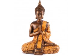 Statue de Bouddha Sukhothai 20 cm - Orange