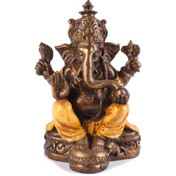 Statue Ganesh 25 cm - Orange