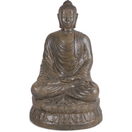 Statue jardin Bouddha assis 100 cm