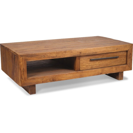 Table basse rectangulaire en teck Oregon L 130 cm - CASITA