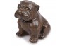 Statue Bulldog 42 cm - Brun