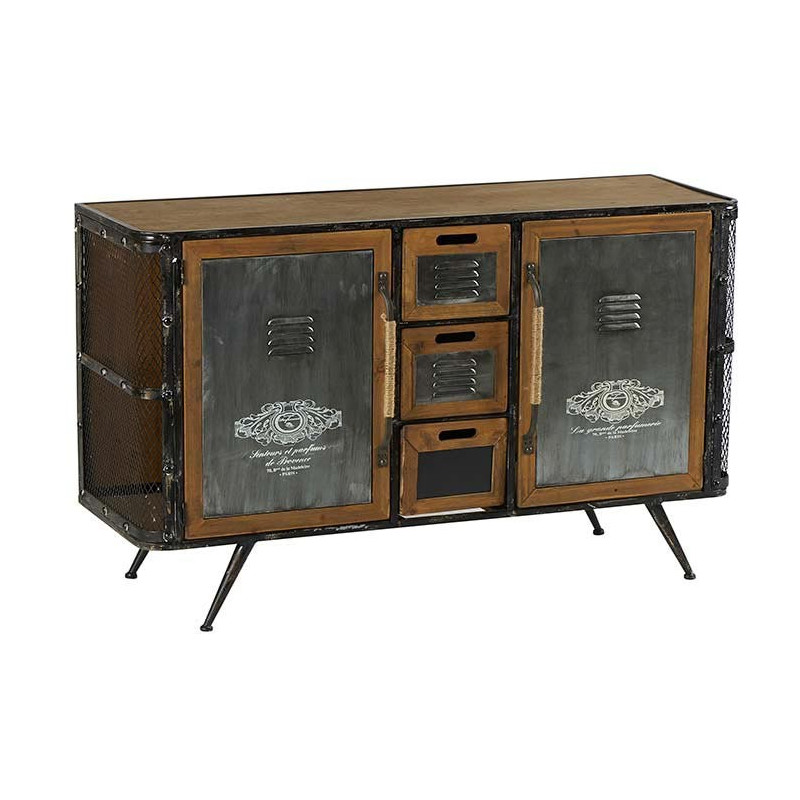 Commode 3 tiroirs 2 portes Harold - CASITA