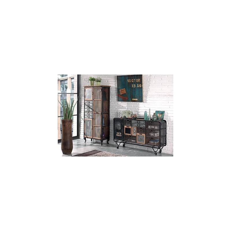 Commode 3 tiroirs 2 portes Harold - CASITA