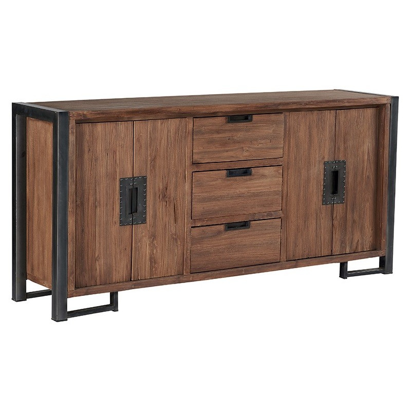 Bahut en teck Wales L 186 x H 80 cm - CASITA