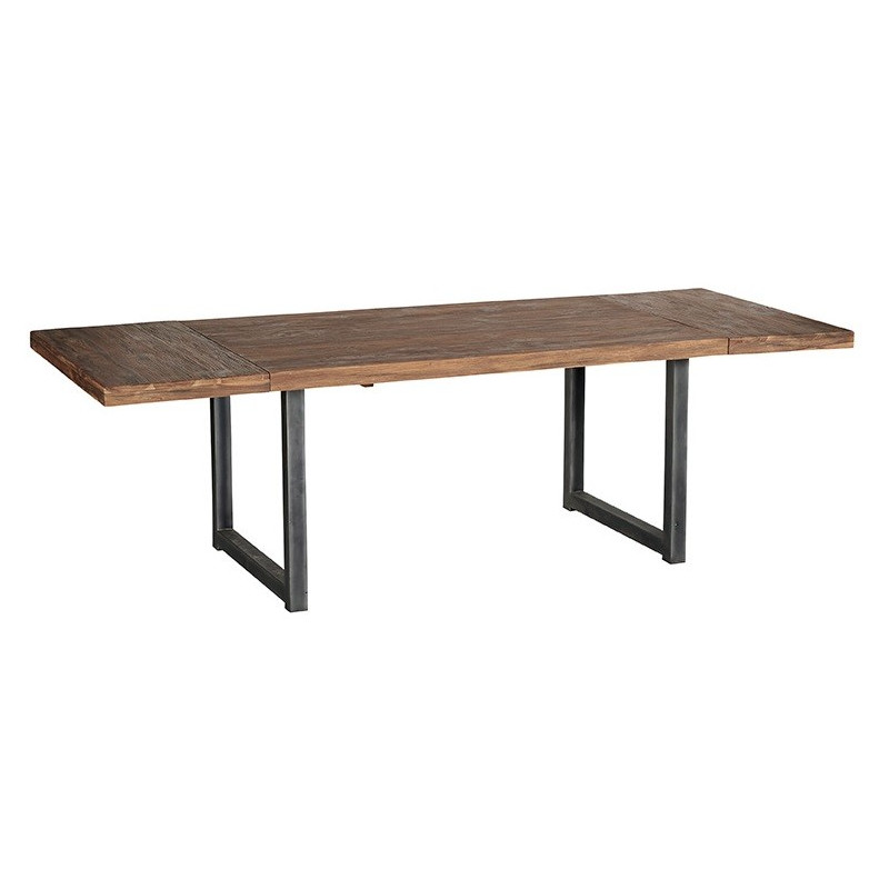 Table en teck Wales 160 cm avec allonges - CASITA