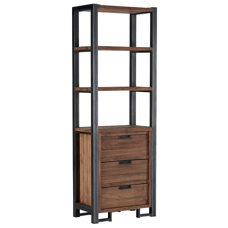 Étagère en teck & métal Wales L 70 cm - CASITA