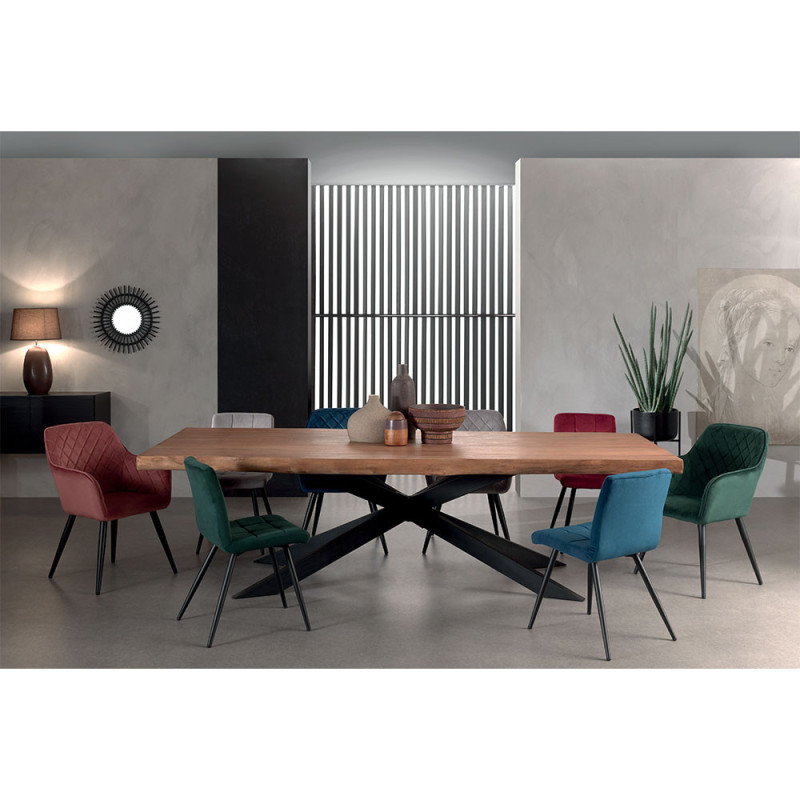 Table à manger 200 cm en Teck Valley - Casita