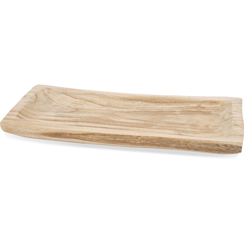 Plat en racine de teck Kayu