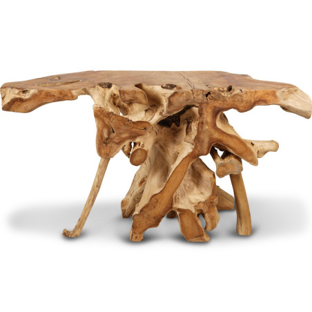 Console Liga en racine de teck 150 cm - 11