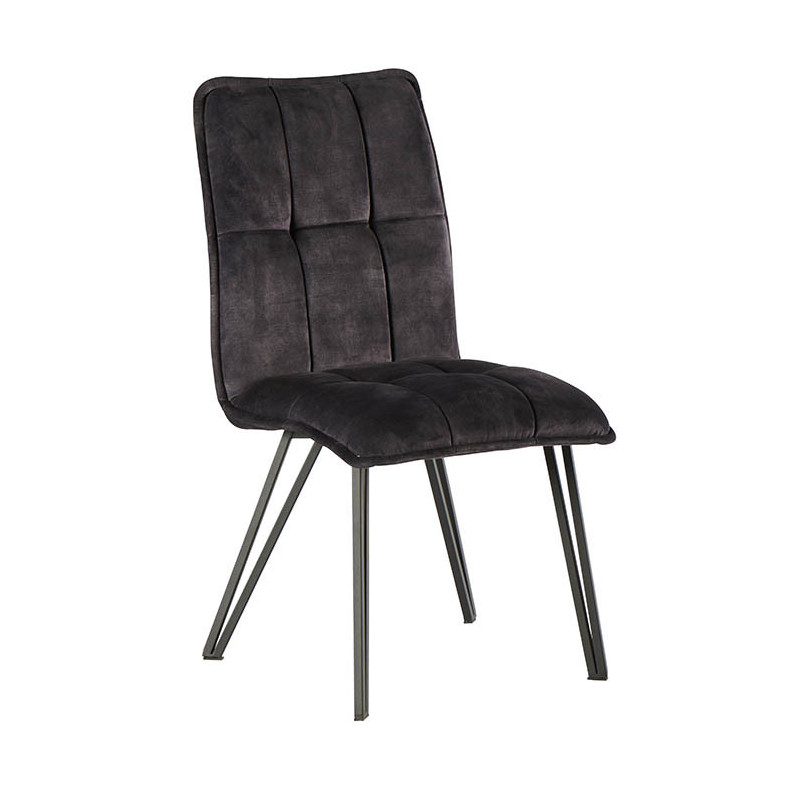 Chaise Venus en gris anthracite - Casita