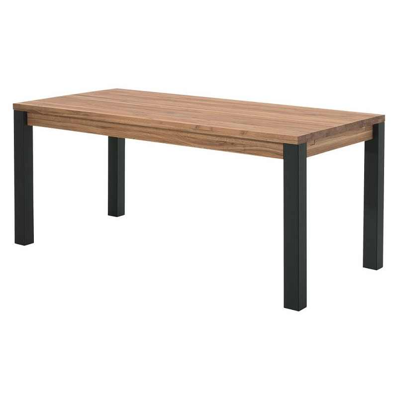 Table à manger 180 cm en chêne & métal Catane - CASITA