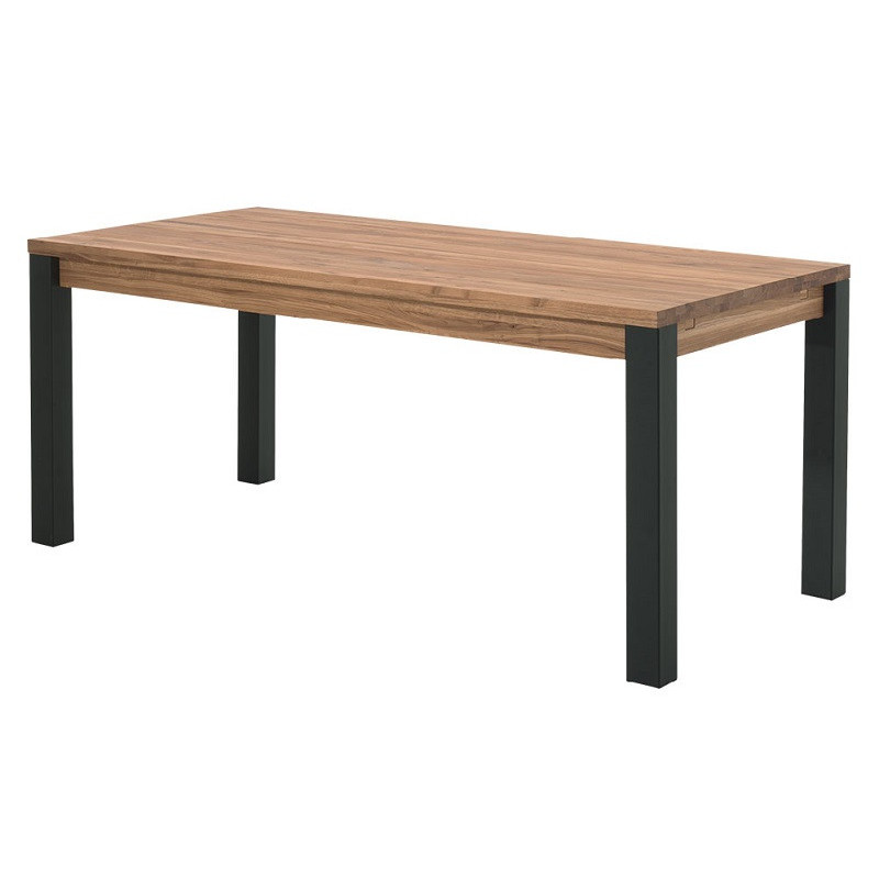 Table à manger 150 cm en chêne & métal Catane - CASITA
