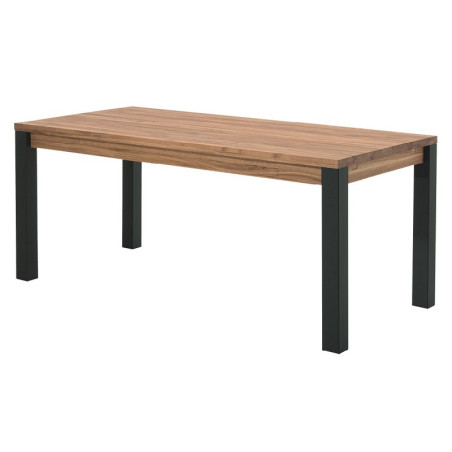 Table à manger en teck pour balcon 120x60cm House Nordic - HUELVA