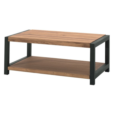 Table basse 110 cm en chêne & métal Catane - CASITA