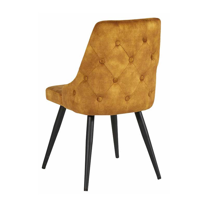 Chaise Casta en tissu kaki - Casita
