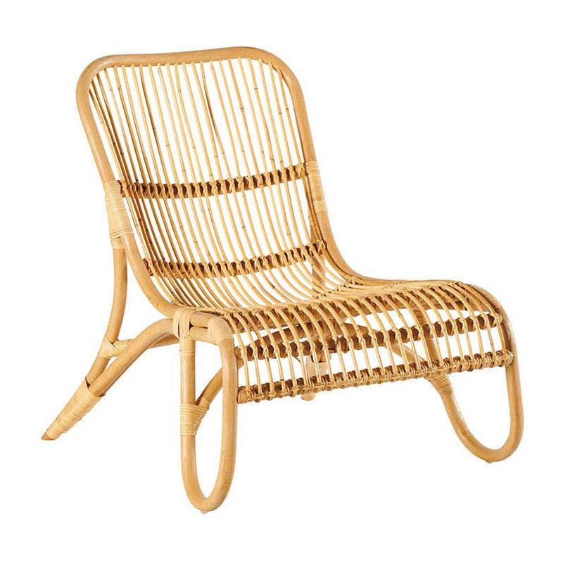 Fauteuil Moss en rotin naturel