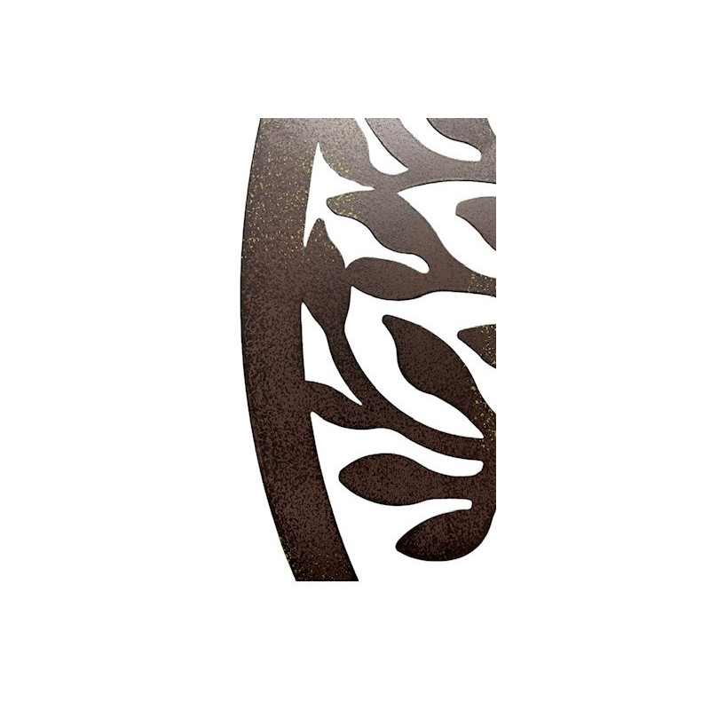 Décoration murale Arbre de Vie en métal brun 50 cm