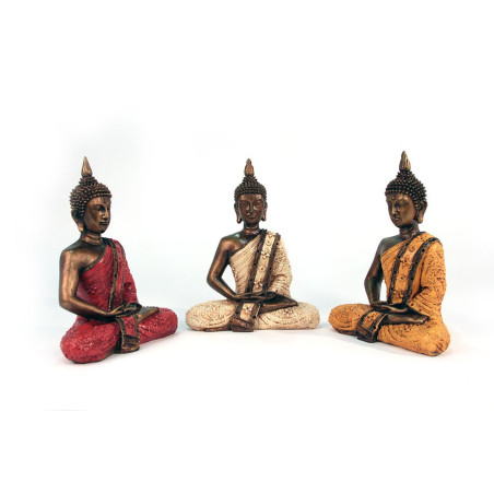 Statue de Bouddha Thaïlandais 30 cm - Orange