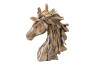 Tête de cheval en bois flotté 70 x 60 cm