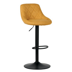 Chaise de bar Oneal en Moutarde - KohDeco
