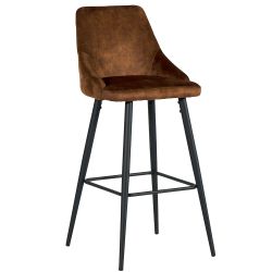 Chaise de bar Chabarlou – Ocre