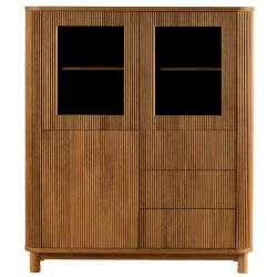Enfilade Winton 3 portes 130 cm en chêne